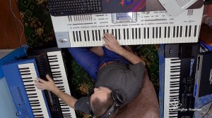 Midi thru box. Запись композиции. Часть 1