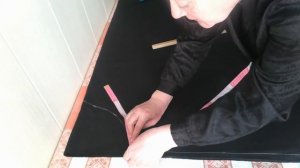 Урок 1  Юбка полусолнце   Раскрой ткани ч1