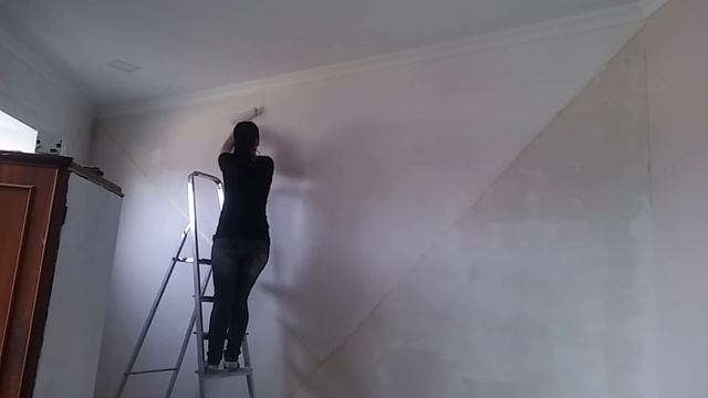 НЕОБЫЧНАЯ ПОКРАСКА СТЕНЫ / Как покрасить стену смотреть онлайн