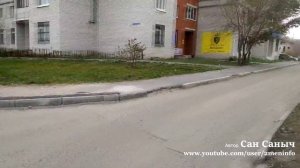 Город Тюмень первый снег в октябре 2015