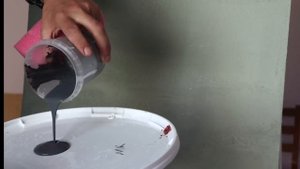 ШПАКЛЕВКА + пигмент = ПОЛИРОВАННЫЙ травертин(2019)