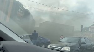 Пожар в ТЦ в Москве