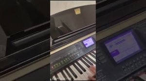 "Ты скажи скажи мне вишня". Мартынов, Успенская. Yamaha Clavinova cvp 501.