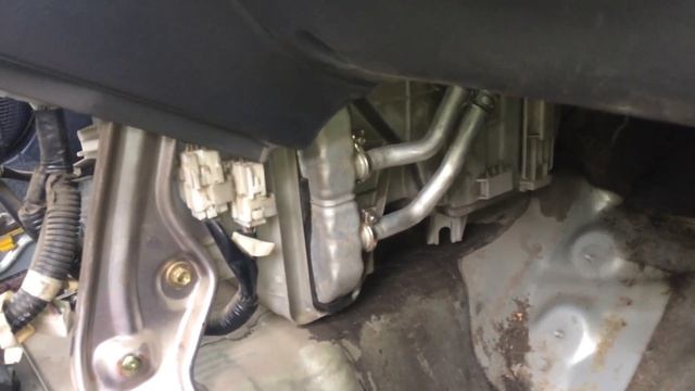 Замена радиатора печки на тойота Карина