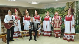 #ПесеннаяРоссия Народный ансамбль песни "Валскень зоря" "Минь листяно улицяв" (Атяшевский район)