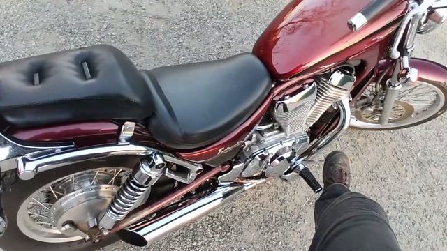 Обзор мотоцикла Suzuki Intruder400. The Review Of Suzuki Intruder400 Motorcycle.