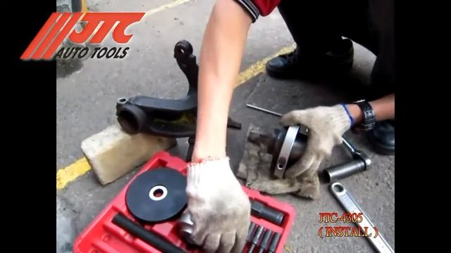 JTC 4305   Набор инструментов для замены ступичных подшипников VAG в кейсе JTC