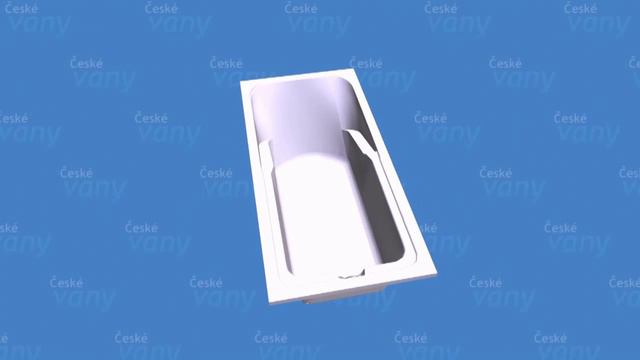 Ванна Riho Calgary - 3D визуализация Santehimport.com смотреть онлайн