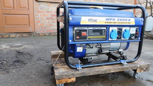 Обзор бензоагрегата WERK WPG-3600A - после четырех лет эксплуатации смотреть онлайн