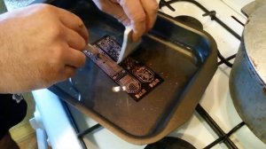 Лужение в глицерине.