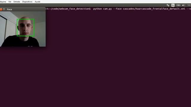 OpenCV with python. Webcam face detection. Grupo 1. Ejecución. смотреть онлайн