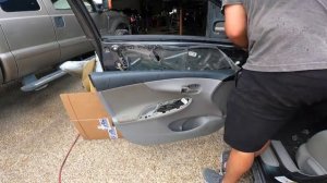 2013 Toyota corolla Driver door panel removal