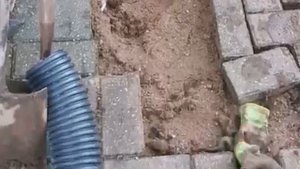 Монтаж ливневых (водоотводных) пластиковых лотков