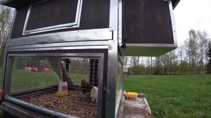 Готовый курятник для дачи на 10 кур