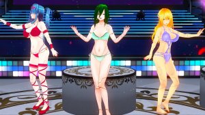 [ MMD ] SECRET DEEP BLUE -  SEXY ANDROID PARTY - #mmd #girldance #android #girls