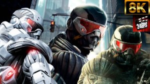Crysis 1,2,3 All CGI Cinematics (  Special  8K)