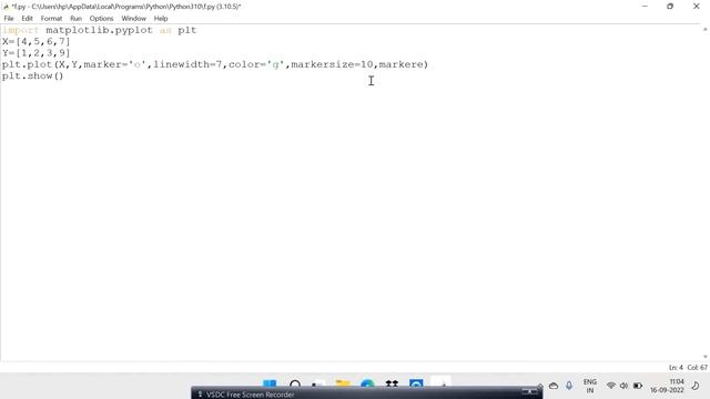 Make a line chart Graph with color line in python||Write a program in python for a Line chart graph смотреть онлайн