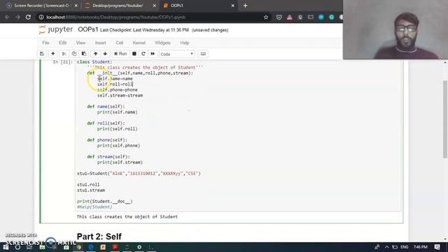 OOPs for Beginners #3 - What is Constructor or init function in Python