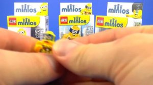 Миньоны Лего Минифигурки Игрушки Конструктор Лего Человечки Lego Minions Blind Bag Opening