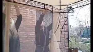 Устанавливаем беседку на даче!!!