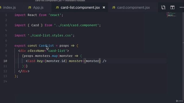 Exercise Breaking Into Components | Complete React Developer in 2020 (w/ Redux, Hooks, GraphQL) смотреть онлайн