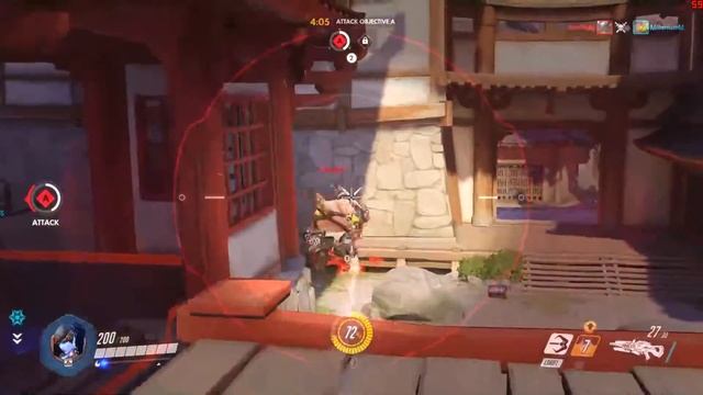 Overwatch - Widowmaker Gameplay [PC 1080p 60 FPS] смотреть онлайн