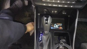 Hyundai Tucson защита от угона механическая, замок мультилок Фортус на коробку автомат