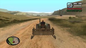 GTA San Andreas Прицеп Для Трактора #3