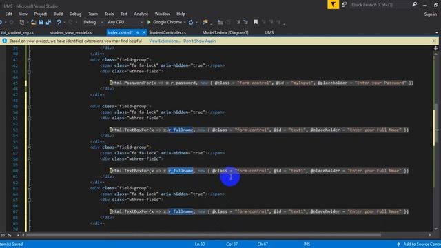 University Portal Part 2 using Asp .NET MVC and SQL SERVER