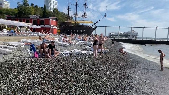 10.10.2020 Погода в Сочи в октябре. Смотри на Чёрное море каждый день. смотреть онлайн