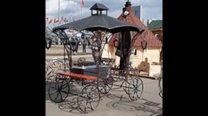 Кованый мангал для дачи с крышей своими руками
