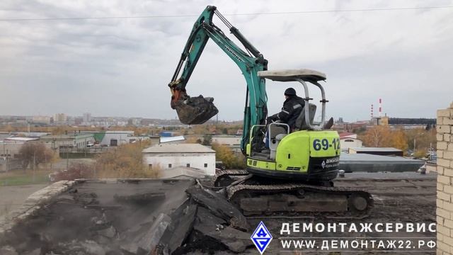 Демонтаж кровли