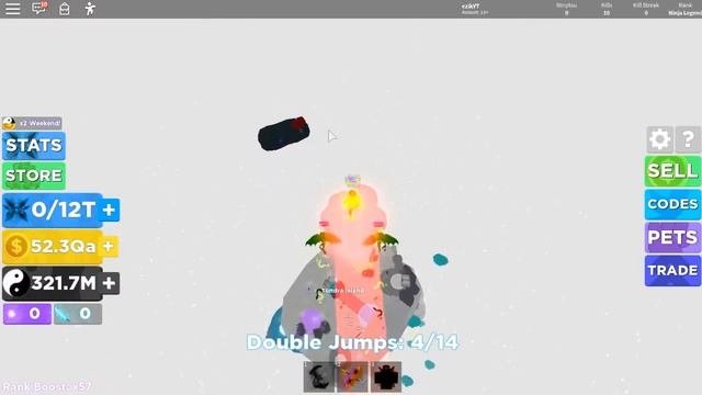 СТАЛ ТОПОВЫМ МАСТЕРОМ НИНЗДЗЯ В  РОБЛОКС ЛЕГЕНДЫ НИНДЗЯ Roblox Ninja Legends