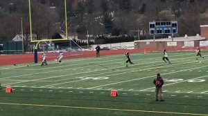 Nick Ruffino Quarterback throws for TD