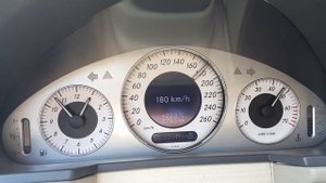 Mercedes-Benz W211 3.2 V6 ACCELERATION 0-100 Przyśpieszenie --4K--