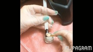 Втирка на ногтях . Как правильно делать втирку . Мастер класс втирка