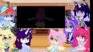 °Mlp reacts to the moon rises +????°•Gacha club•Part 5