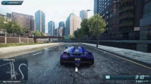 САМАЯ БЫСТРАЯ МАШИНА В NEED FOR SPEED MOST WANTED 2012.