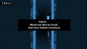 Celeste: Mindcrack: Blue by CoryD ( Full clear ) Golden strawberry