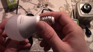 Лампа светодиодная Ergolux LED-A60-10W-E27-3K, теплый свет, 10 Вт