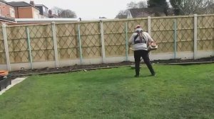 stihl fs460-c/m in action