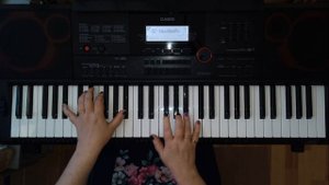 Celine Dion "The power of love" (кавер на синтезаторе)