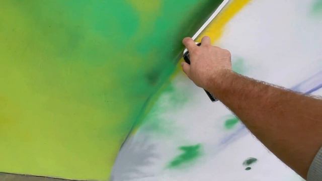 Mural. Роспись фасада . Ромашки смотреть онлайн