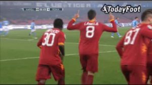 www.todayfoot.com Napoli 0-1 AS Roma 18/12/2011