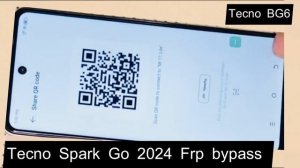 Tecno Spark Go 2024 (BG6)Frp Bypass without Pc❗️New Update 2024?❗️All Tecno Android 14 ❗️