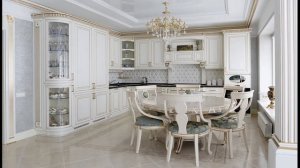 Классические светлые кухни 2020 Неоклассика. Стиль и тренды