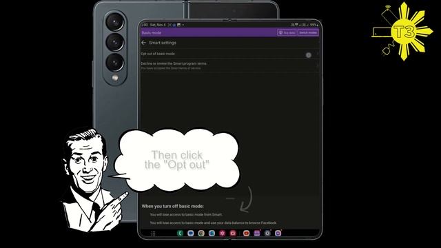 How to Remove the annoying Facebook Data Bar on a Samsung Fold / Android Phone! (2023) смотреть онлайн