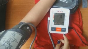 Измеряем давление , как пользоваться,Gamma Plus,автоматический тонометр с манжетой на плечо