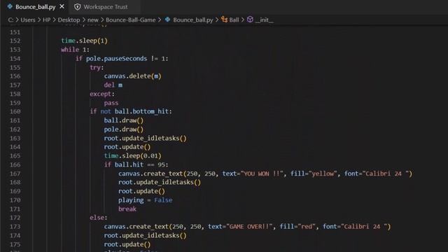 Python Game Development for Beginners:  Bounce Ball Built with Pygame || Episode No. 3