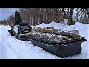ЗАГОТАВЛИВАЮ ДРОВА, ГЛУХОЙ ЛЫЖНИК ПРОРВЕМСЯ!
